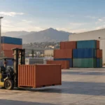 Ilustración referencial del sector de AGUNSA; no corresponde a sus instalaciones ni al incidente