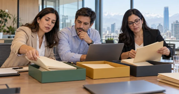 Equipo clasifica información empresarial según su sensibilidad