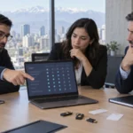 Equipo de TI, seguridad y gerencia revisa una matriz de accesos privilegiados