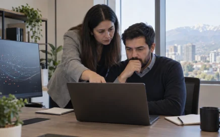 Profesionales analizando logs de seguridad para reconstruir actividad tecnológica
