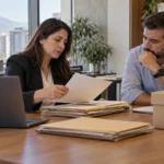 Equipo de una empresa revisa criterios de retención de datos personales