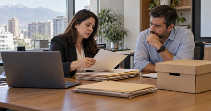 Equipo de una empresa revisa criterios de retención de datos personales